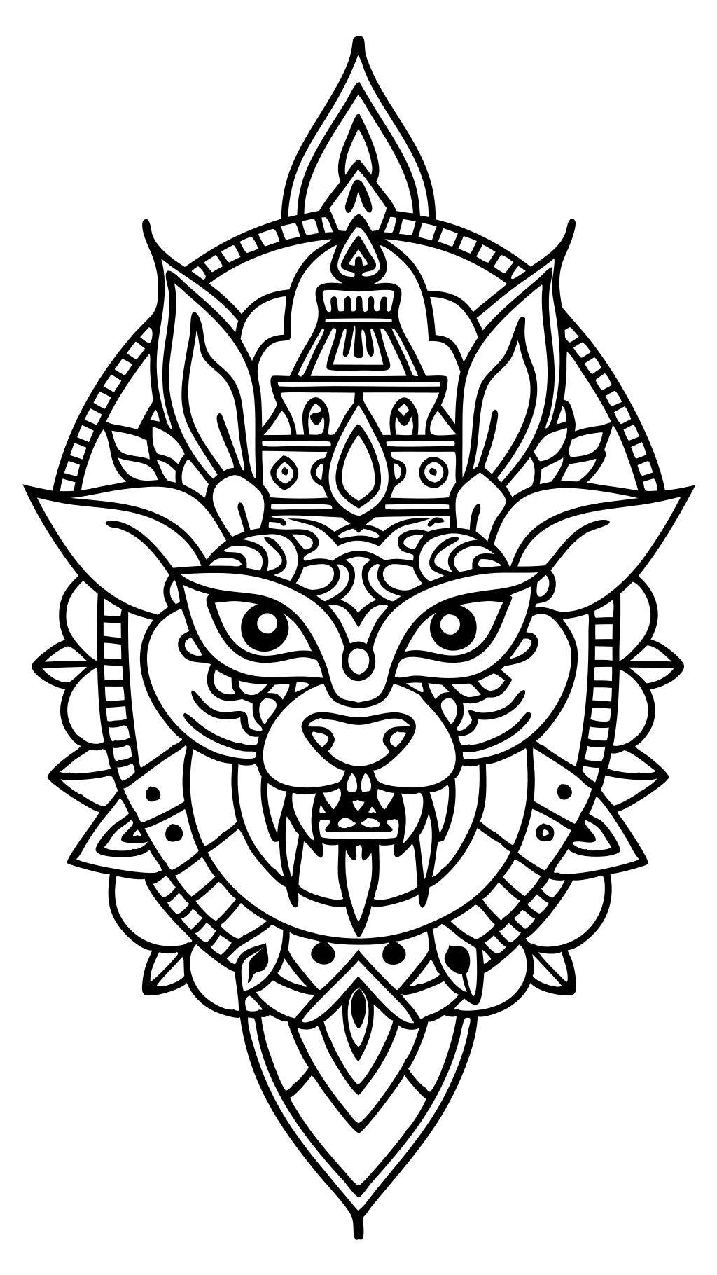 hard printable coloring pages